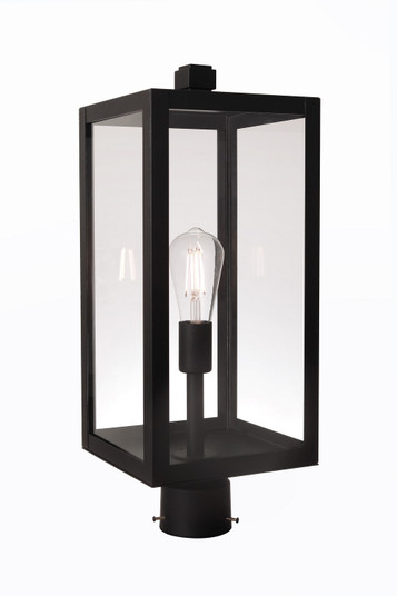 Harris One Light Outdoor Post Mount in Textured Black (46|ZA7125TB)