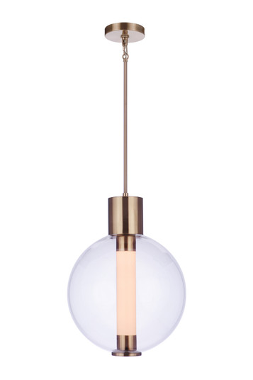 Watson LED Pendant in Satin Brass (46|P995SBLED)