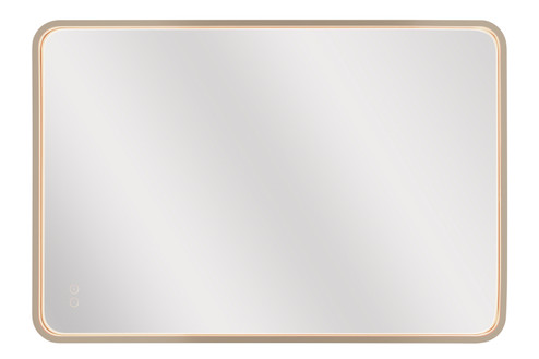 Monica LED Mirror in Satin Brass (46|MIR2403RRTSB3C)