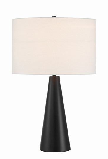 Keefer One Light Table Lamp in Flat Black (46|87013FBT)