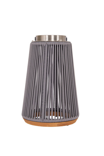 Sea Scape LED Outdoor Rechargeable Table Lamp in Stainless Steel (46|86296SSOTR)