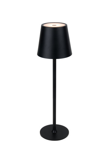 Evans LED Rechargeable Lamp in Flat Black (46|86290FBTR)