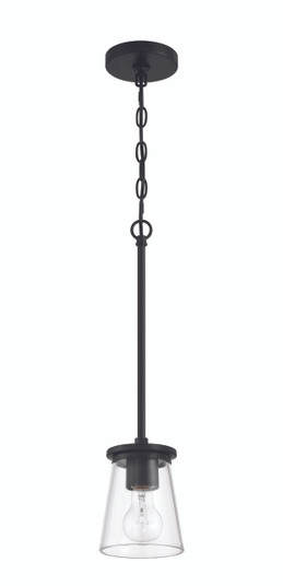 Connell One Light Mini Pendant in Flat Black (46|60491FB)
