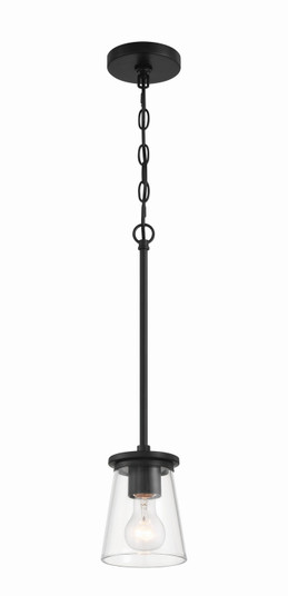 Connell One Light Mini Pendant in Flat Black (46|60491FB)