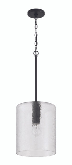 Lyndsey One Light Pendant in Flat Black (46|60292FB)