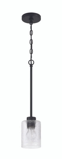 Lyndsey One Light Mini Pendant in Flat Black (46|60291FB)