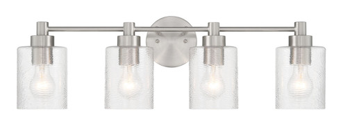 Lyndsey Four Light Vanity in Brushed Polished Nickel (46|60204BNK)