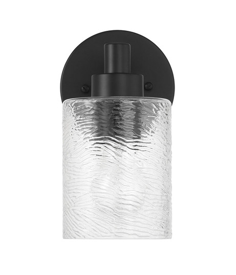 Lyndsey One Light Wall Sconce in Flat Black (46|60201FB)