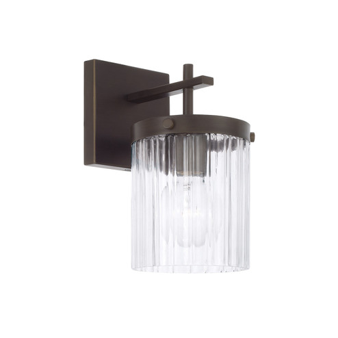 Vaughn One Light Wall Sconce in Oil Rubbed Bronze (65|656211OR555)