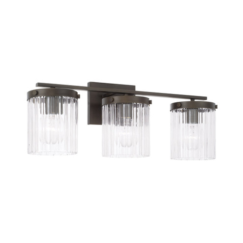 Vaughn Three Light Vanity in Oil Rubbed Bronze (65|156231OR555)