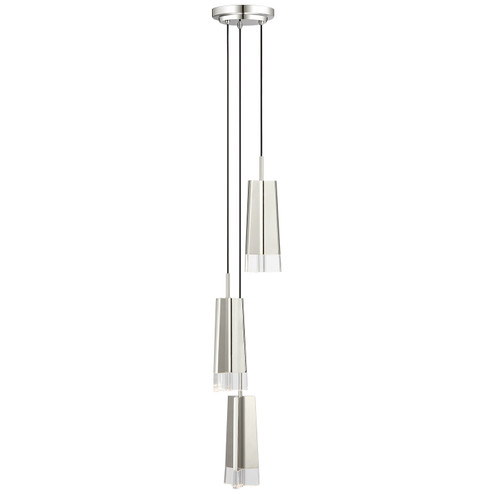 Matcha LED Pendant in Polished Nickel (268|TOB5662PNCG)