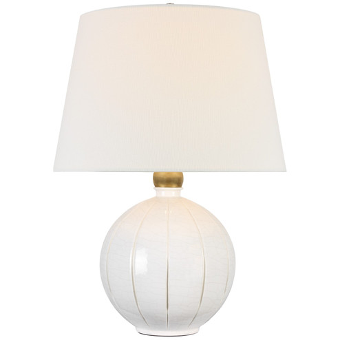 Ponteil LED Table Lamp in Crackled Ivory (268|TOB3616CIVL)
