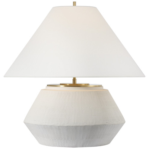 Aten LED Table Lamp in Plaster White (268|TOB3605PWL)