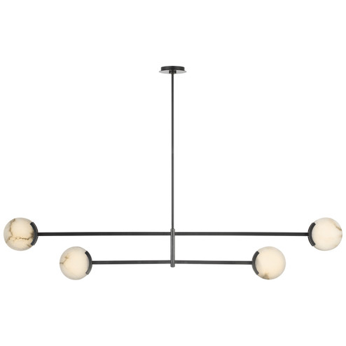 Melange LED Chandelier in Bronze (268|KW5608BZALB)