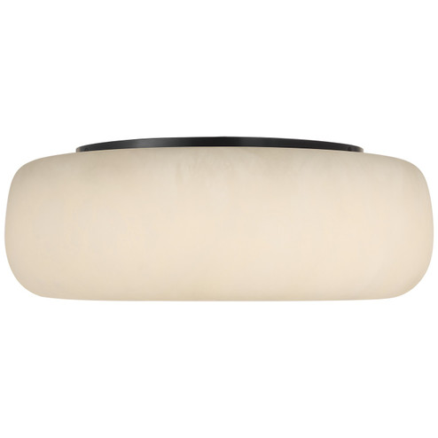Formosa LED Flush Mount in Alabaster and Bronze (268|KW4904ALBBZ)