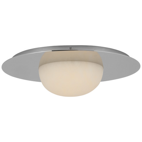 Fosse LED Flush Mount in Polished Nickel (268|KW4007PNALB)