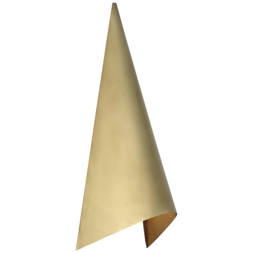 Piel LED Wall Sconce in Antique-Burnished Brass (268|KW2636AB)