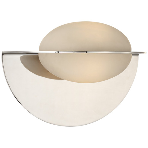 Fosse LED Wall Sconce in Polished Nickel (268|KW2001PNALB)