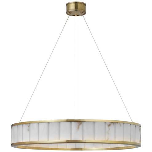 Iterna LED Chandelier in Antique-Burnished Brass (268|CHC5800ABALB)