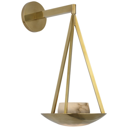 Divina LED Wall Sconce in Soft Brass (268|BBL2165SBALB)