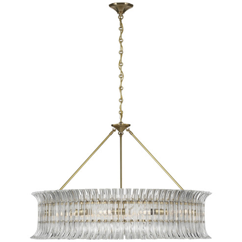 Rhine LED Chandelier in Hand-Rubbed Antique Brass (268|ARN5070HABCG)