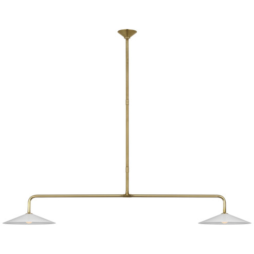 Ponce LED Pendant in Hand-Rubbed Antique Brass (268|AL5035HABWG)