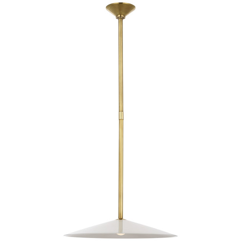 Ponce LED Pendant in Hand-Rubbed Antique Brass (268|AL5031HABWG)