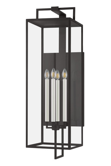 Beckham Four Light Wall Sconce in Forged Iron (67|B6340FOR)
