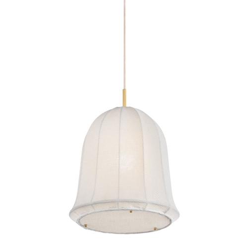 Risa One Light Pendant in Aged Brass (428|H982701AGB)