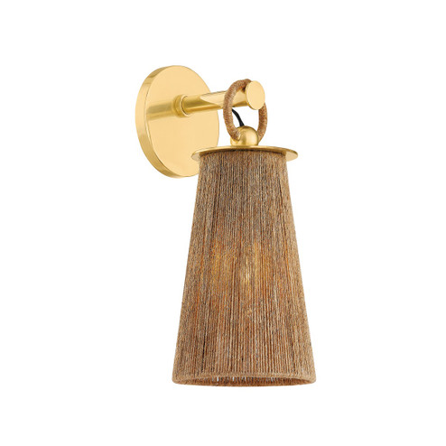 Lauz One Light Wall Sconce in Aged Brass (428|H1038101AGB) Lauz One Light Wall Sconce in Aged Brass (428|H1038101AGB)