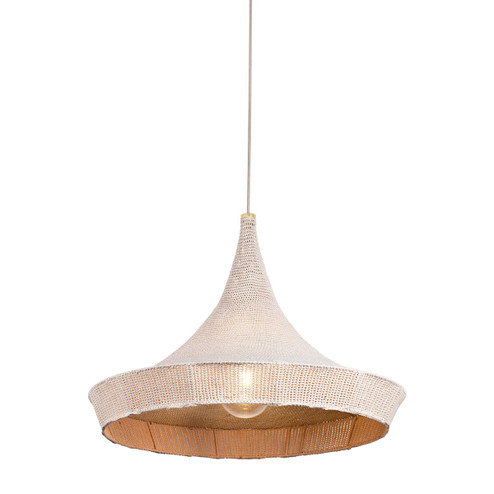 Isola One Light Pendant in Aged Brass (428|H1014701SAGB)
