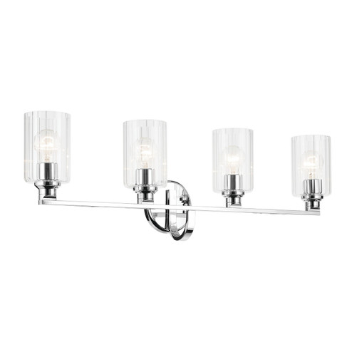Gioe Four Light Bath in Chrome (12|55227CHFLU)