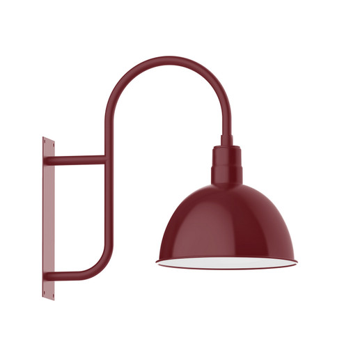 Deep Bowl LED Wall Mount in Vermillion (518|WMF11726L13)