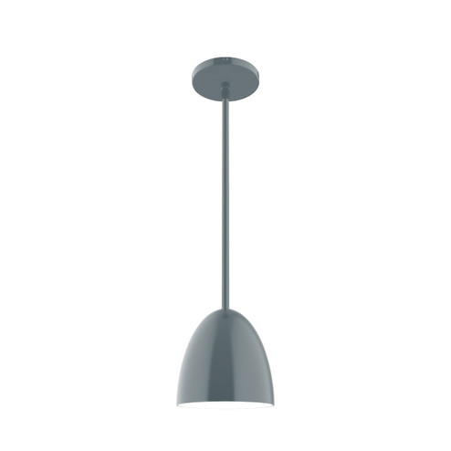 Jill One Light Pendant in Slate Gray (518|STG41740)