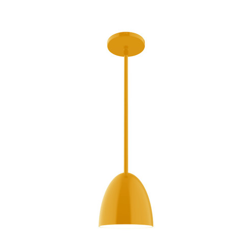 Jill One Light Pendant in Bright Yellow (518|STG41721)