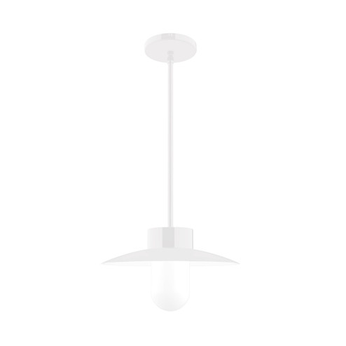 Gambler One Light Pendant in White (518|STG04244)