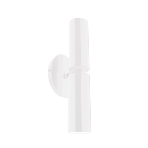 Martin Two Light Wall Sconce in White (518|SCO44044)