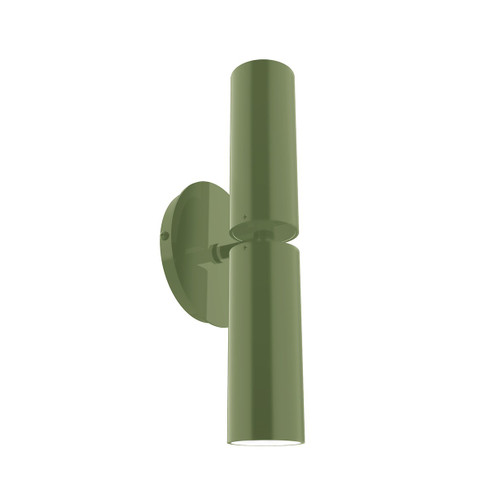 Martin Two Light Wall Sconce in Fern Green (518|SCO44022)