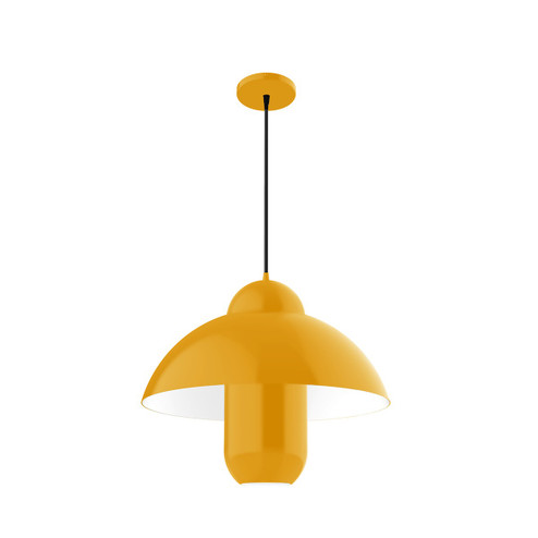June bug One Light Pendant in Bright Yellow (518|PEB50121)