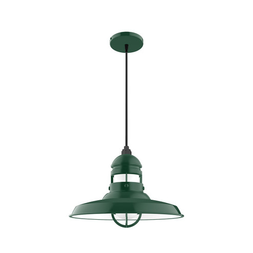 Liberty One Light Pendant in Forest Green (518|PEB07042)