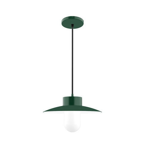 Gambler One Light Pendant in Forest Green (518|PEB04242)