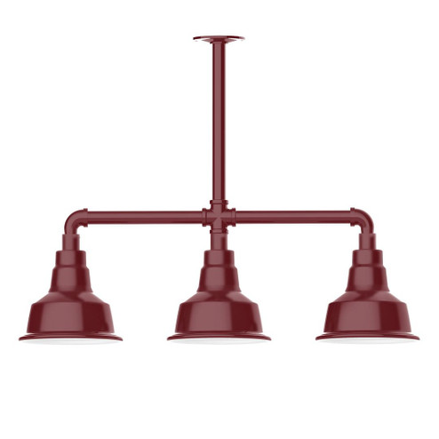 Warehouse Two Light Pendant in Bronze Matte (518|MSK18057G05)