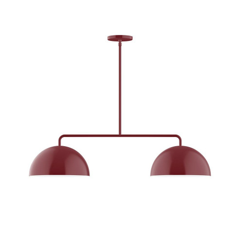 Arcade Two Light Linear Pendant in Silk Gray (518|MSG43228)
