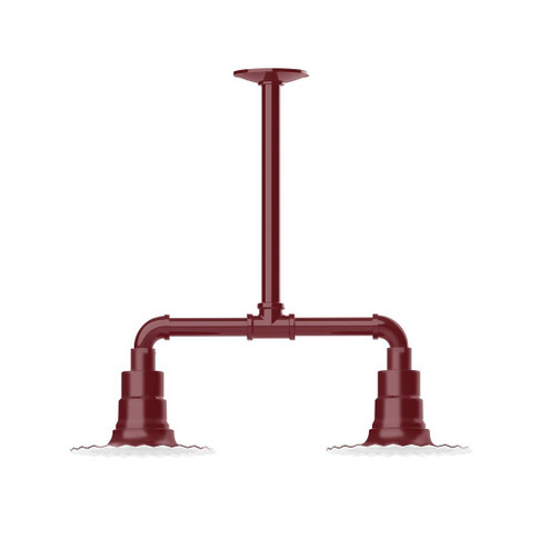 Radial Two Light Pendant in Bright Yellow (518|MSB15721T36G05)