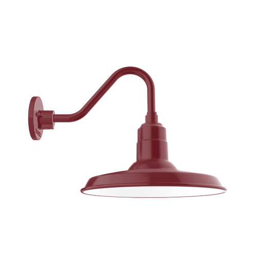 Warehouse One Light Gooseneck Wall Light in Navy (518|GNV18350W14)