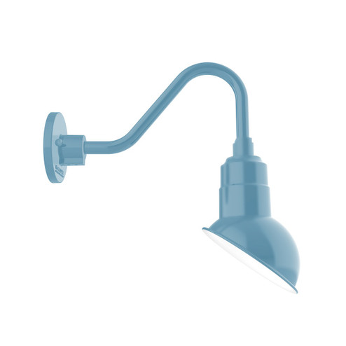 Emblem One Light Gooseneck Wall Light in Light Blue (518|GNV11954)