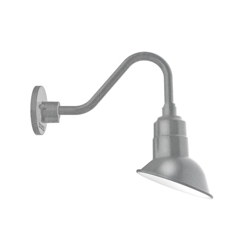 Angle One Light Gooseneck Wall Light in Painted Galvanized (518|GNV10149)