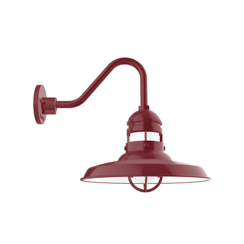 Liberty One Light Gooseneck Wall Light in Barn Red (518|GNV07055G07)