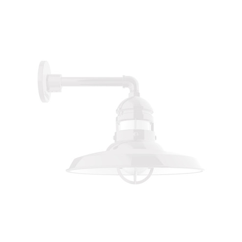 Liberty One Light Straight Arm Wall Light in White (518|GNN07044)