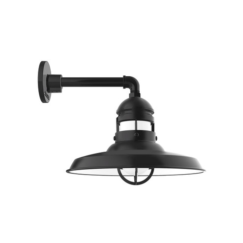 Liberty One Light Straight Arm Wall Light in Black (518|GNN07041)